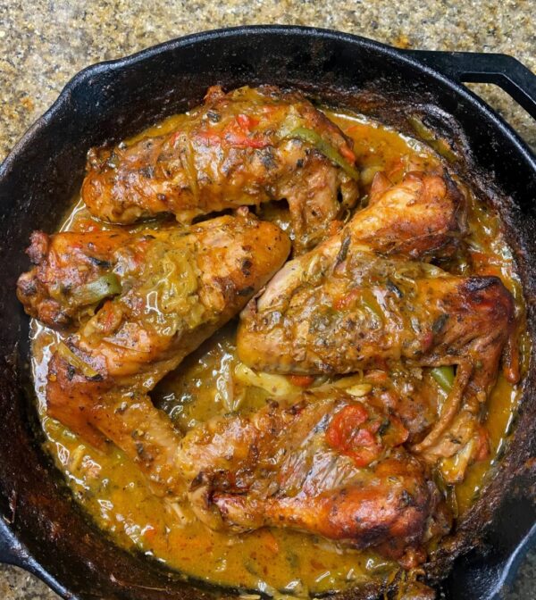 Smothered Turkey Wings